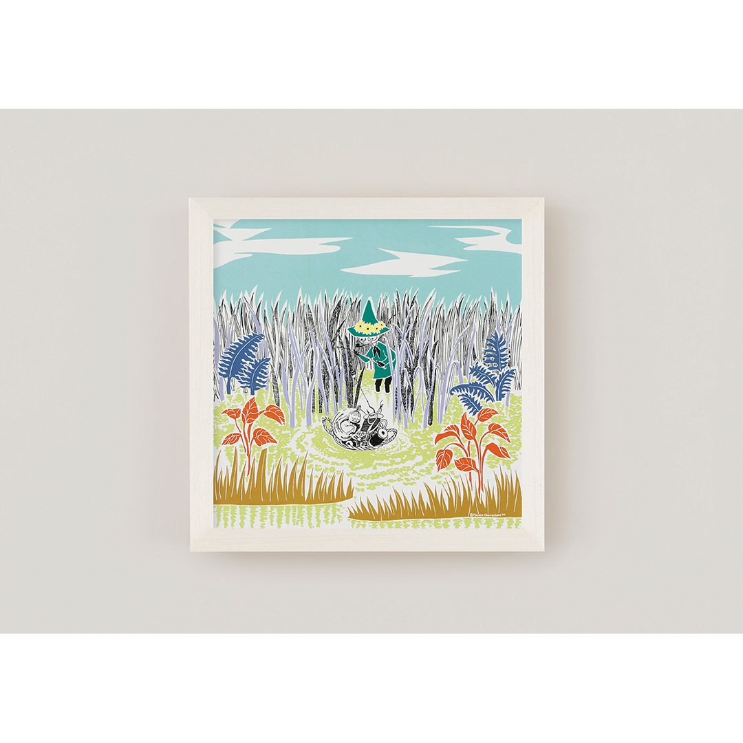 MOOMIN x a good view スナフキンとリトルミイ 20cmフレームセット