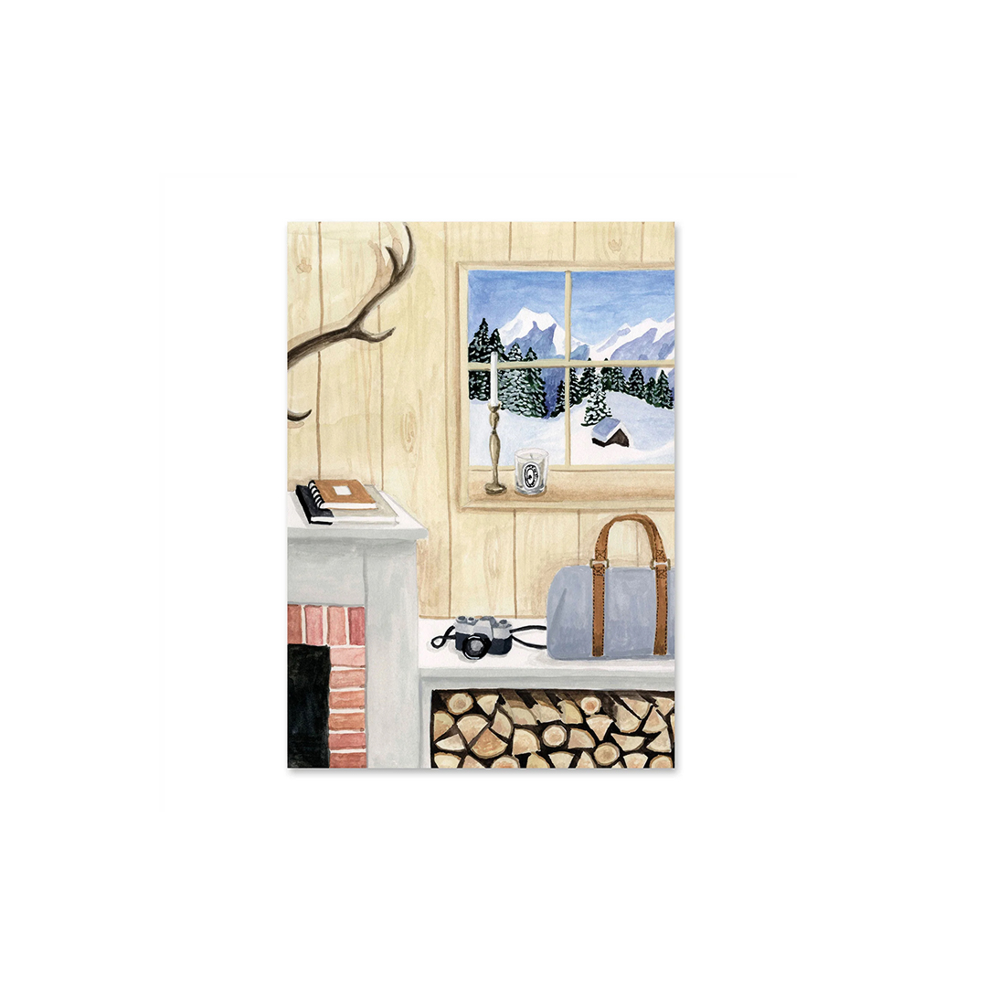 Mélanie Voituriez ポストカード Mountain Refuge