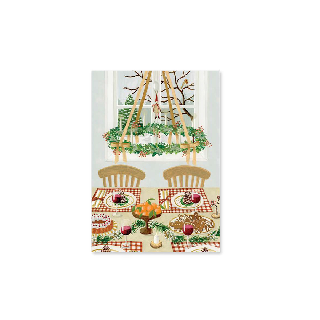 《10月下旬発売予定》Mélanie Voituriez ポストカード Festive Table
