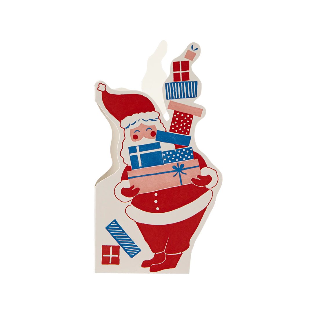 《11月上旬発売予定》Archivist Gallery レタープレス カットアウトカード Santa