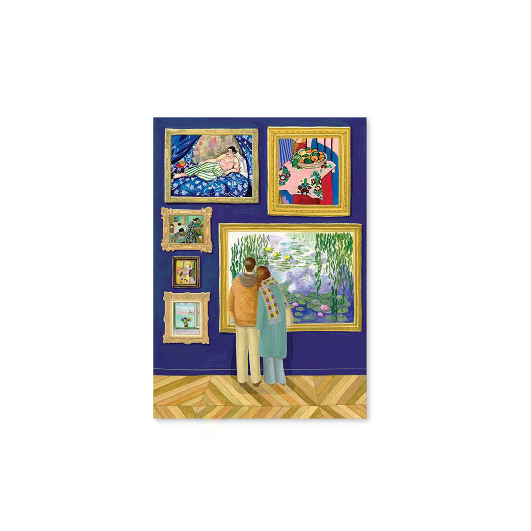 《10月下旬発売予定》Mélanie Voituriez ポストカード At the Museum